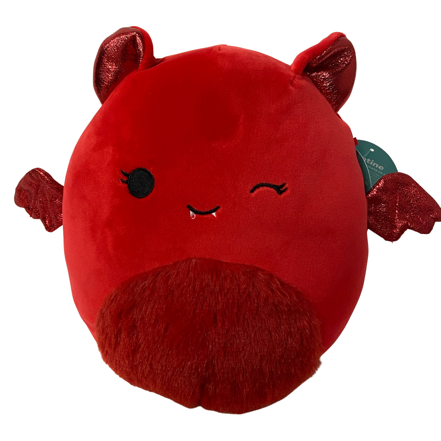8" Valentine the RED BAT Squishmallow Case Pack - $6.00 ea | SRP $12.99 - 24 / case