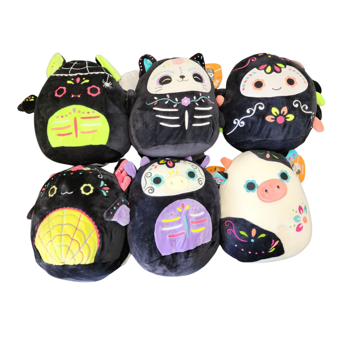 8" 2022 Everyday Halloween - Day of the Dead - Squishmallows - $6.00 ea | SRP $12.99 - 24 / case