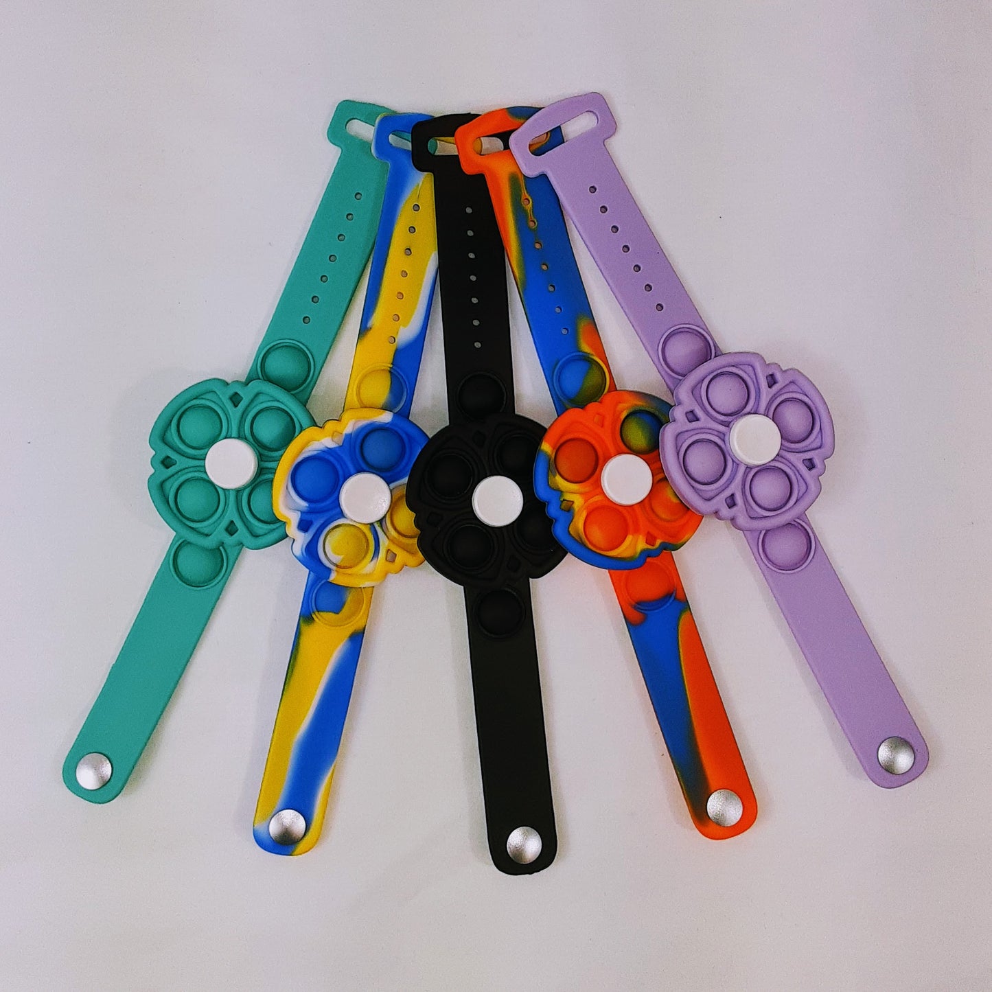 Item# 1600 - POPIT SPINNER BRACLETS - $1.50 ea | SRP $8.99 - 6 / case