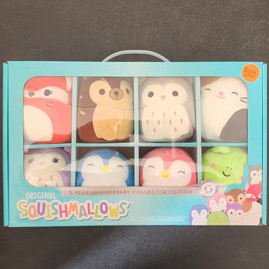 Squishmallows 5th Anniversary Gift Set  - $15 ea | SRP $49.99 - 16 / case