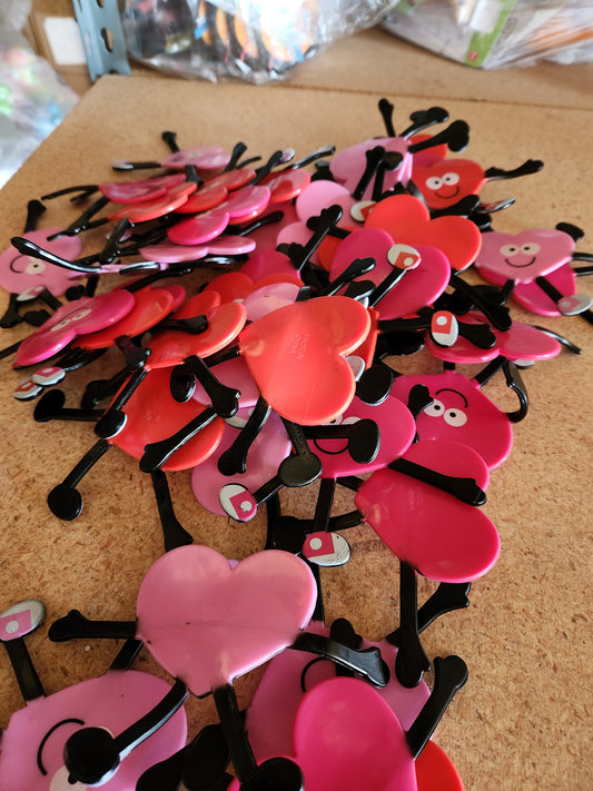 Bendy Valentines Hearts
