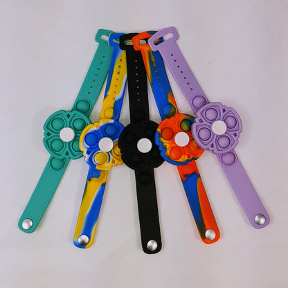Item# 1600 - POPIT SPINNER BRACLETS - $1.50 ea | SRP $8.99 - 6 / case